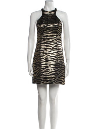 Michael Kors Animal Print Mini Dress