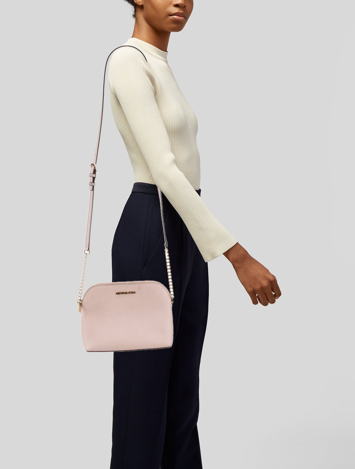 Michael Kors Saffiano Leather Clutch
