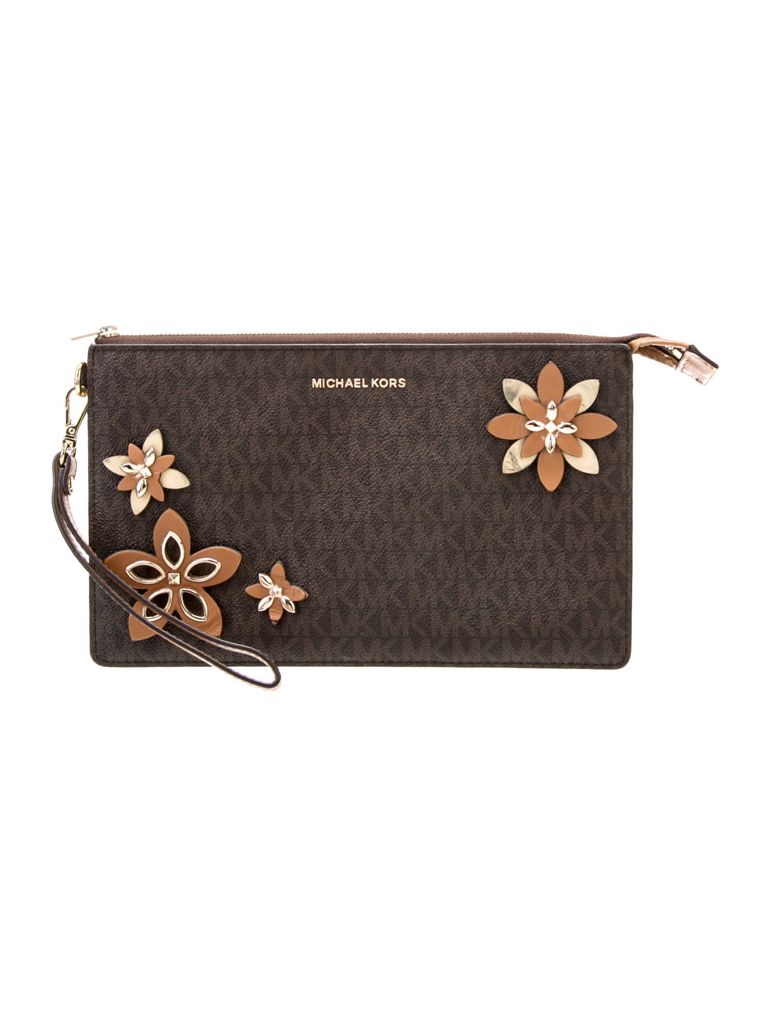 Michael Kors Leather Clutch