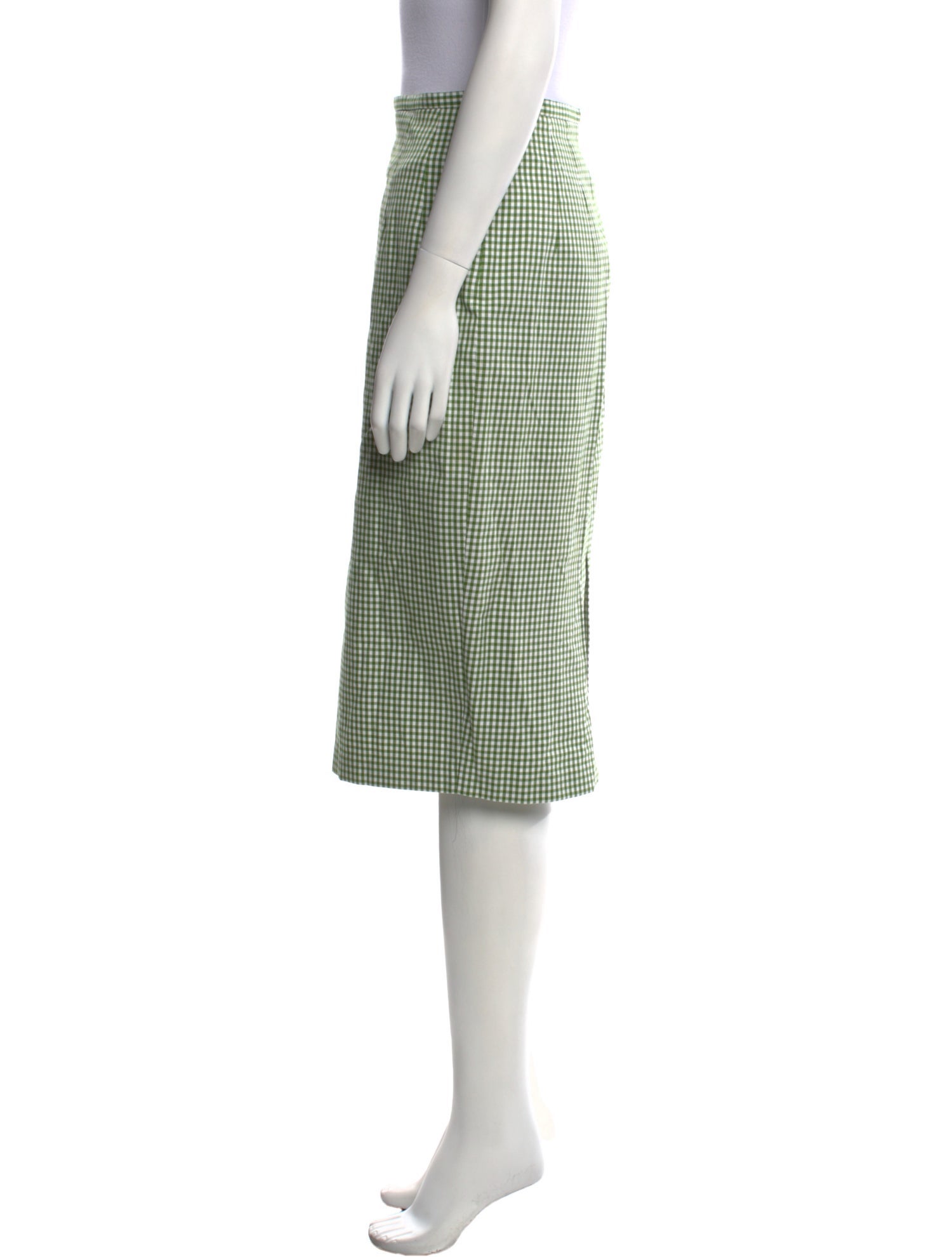 Michael Kors Plaid Print Knee-Length Skirt