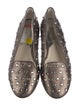 Michael Kors Leather Studded Accents Ballet Flats