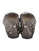 Michael Kors Leather Studded Accents Ballet Flats