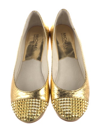 Michael Kors Leather Ballet Flats