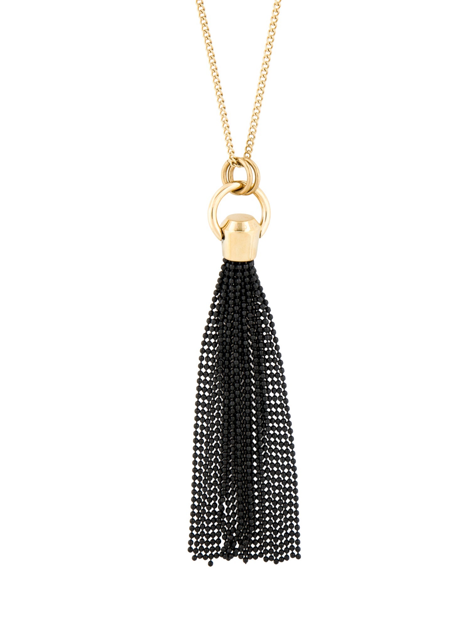 Michael Kors Two Tone Tassel Necklace