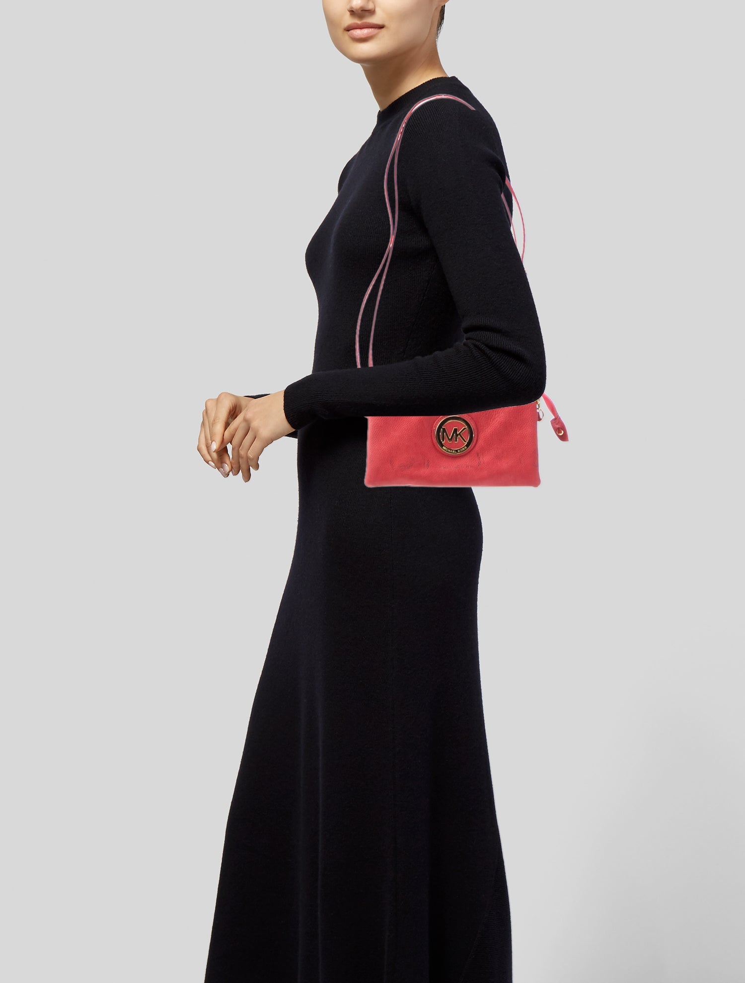 Michael Kors Leather Crossbody Bag