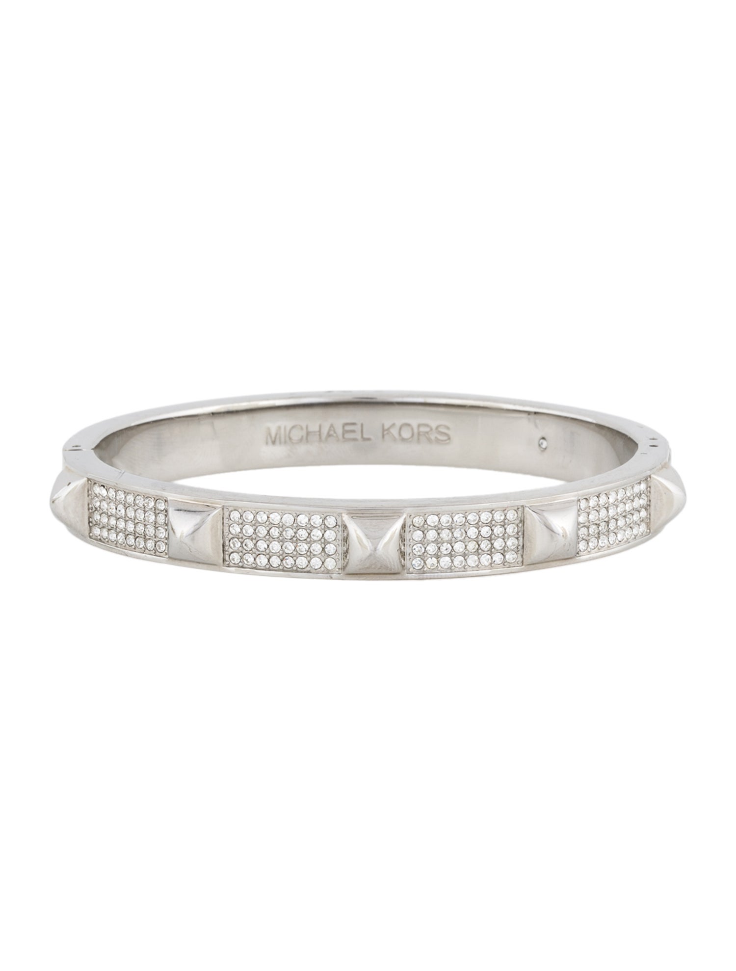 Michael Kors Crystal Pavé Studded Bangle Bracelet