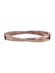 Michael Kors Crystal Hinged Bangle Bracelet