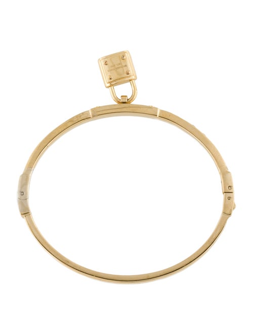 Michael Kors Crystal Lock Hinged Bracelet
