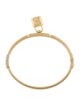 Michael Kors Crystal Lock Hinged Bracelet