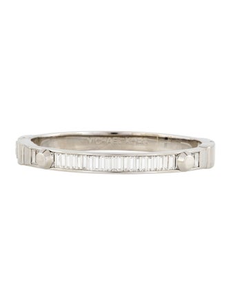 Michael Kors Crystal Baguette Astor Stud Bracelet