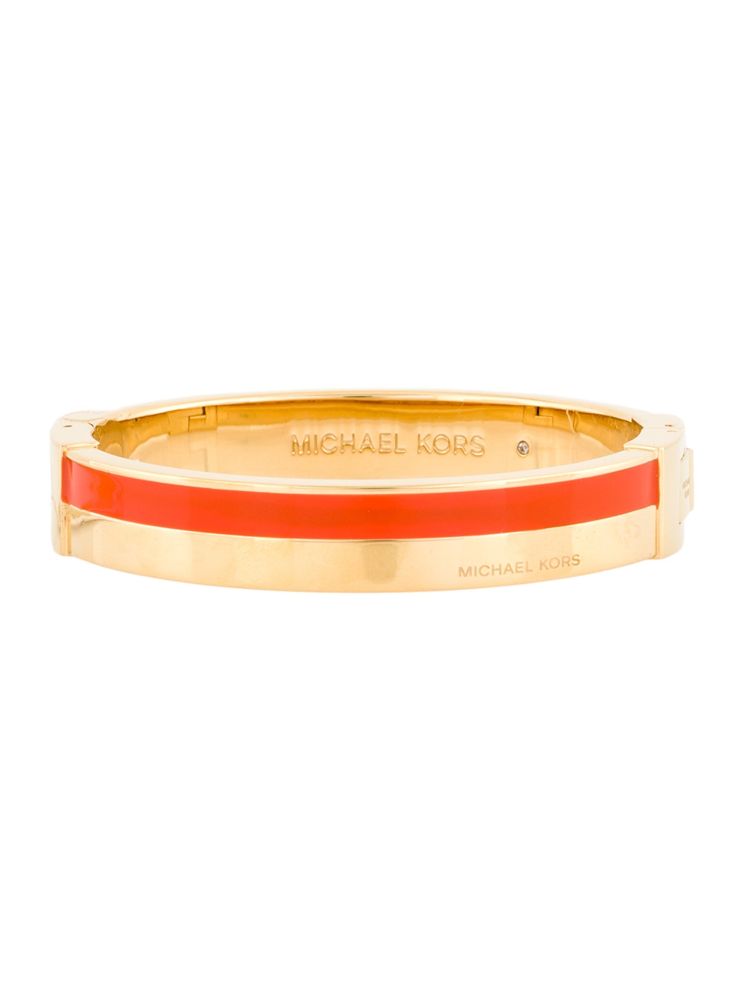Michael Kors Enamel Hinge Bracelet