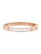 Michael Kors Crystal Hinged Bangle Bracelet