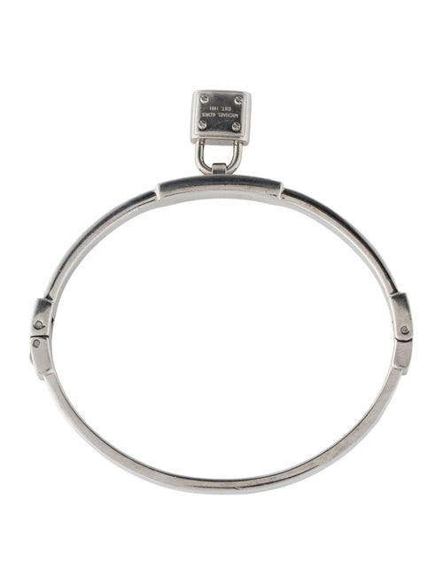 Michael Kors Crystal Pavé Padlock Bangle Bracelet