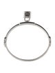 Michael Kors Crystal Pavé Padlock Bangle Bracelet