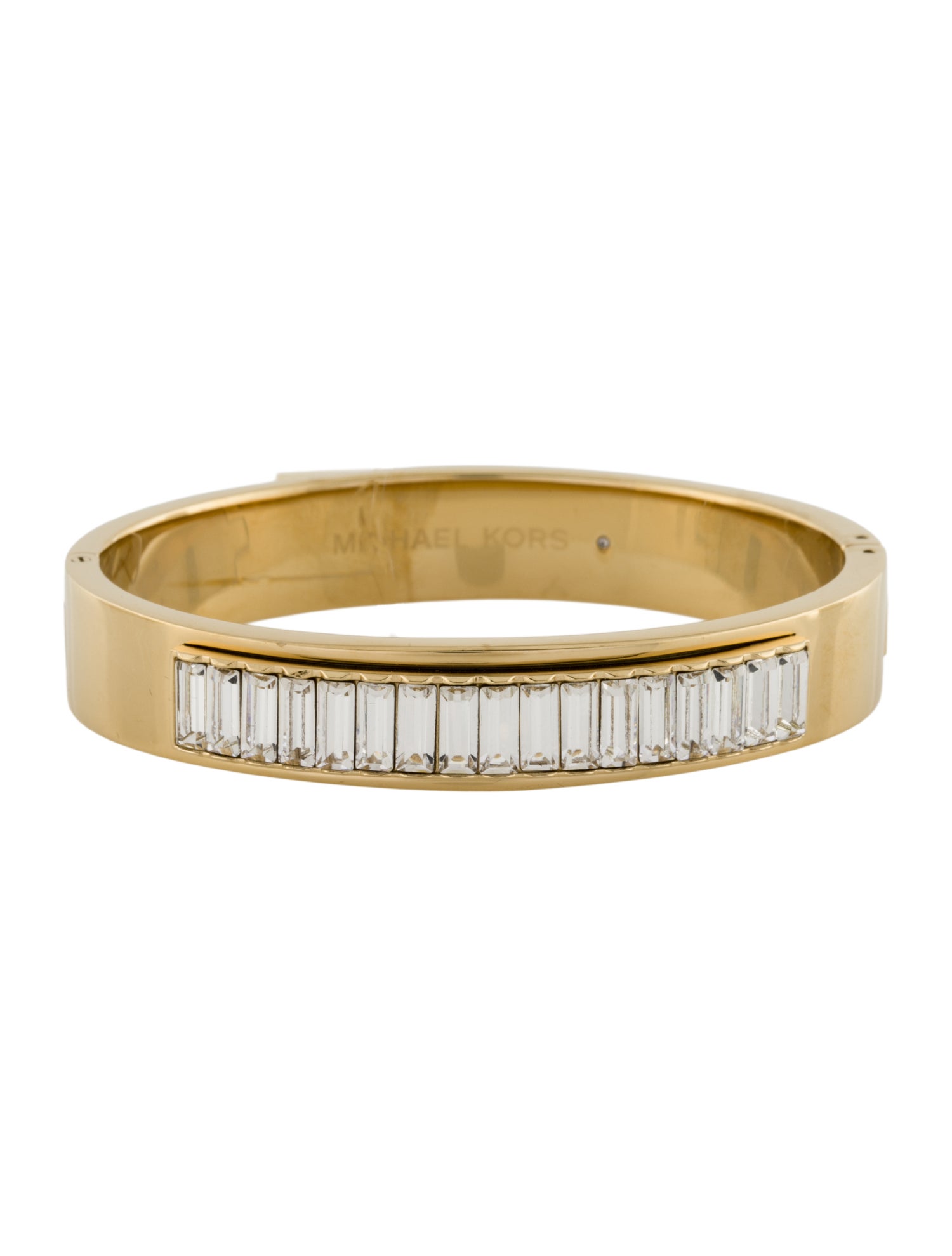 Michael Kors Crystal Hinged Bracelet