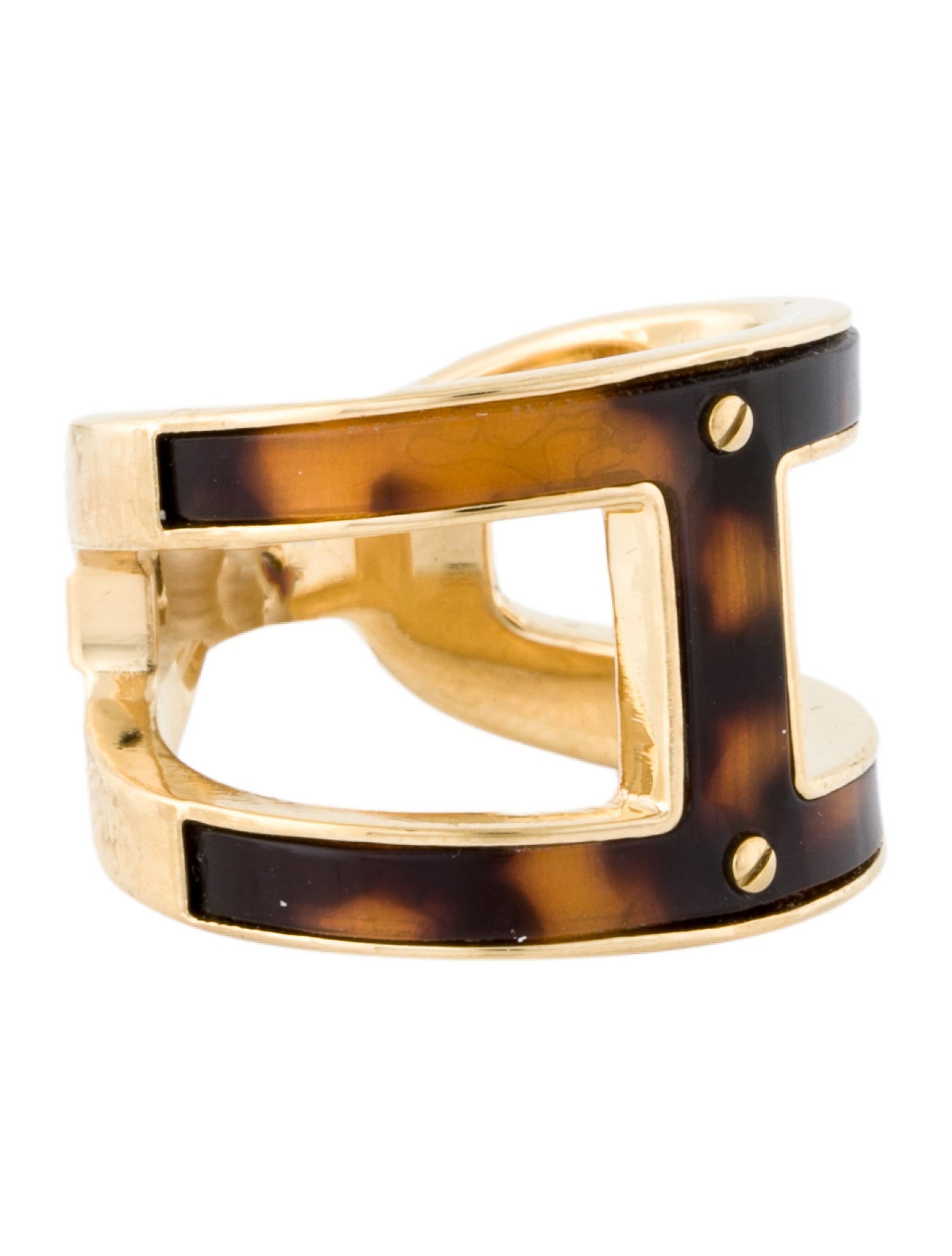 Michael Kors Resin Tortoise Ring