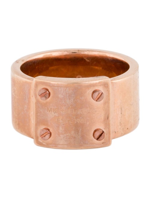 Michael Kors Logo Plaque Band