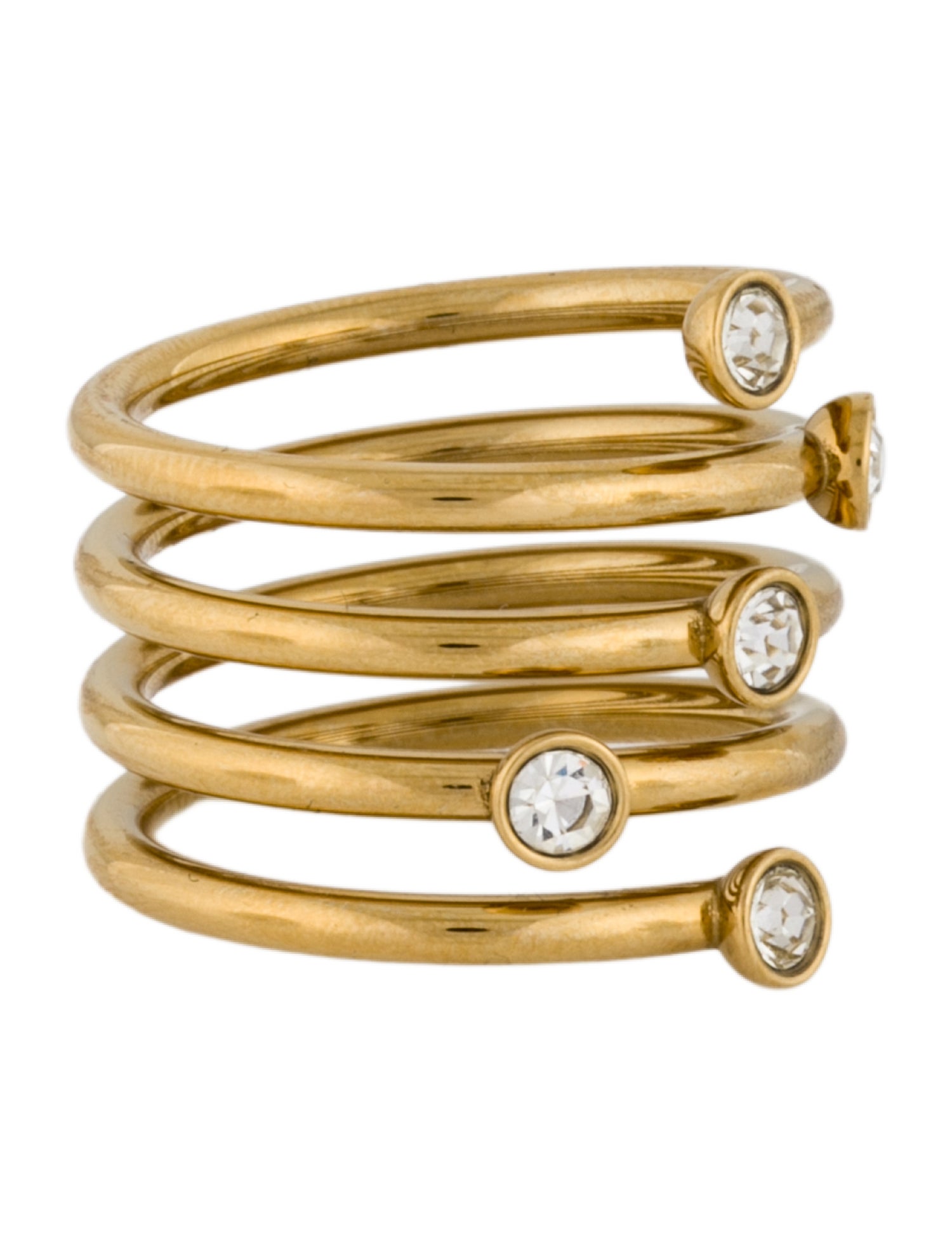 Sophie Buhai Disc & Dimple Ring Set - Sterling Silver Band