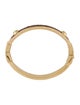 Michael Kors Crystal Hinged Bangle Bracelet