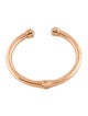Michael Kors Crystal Hinged Cuff Bracelet