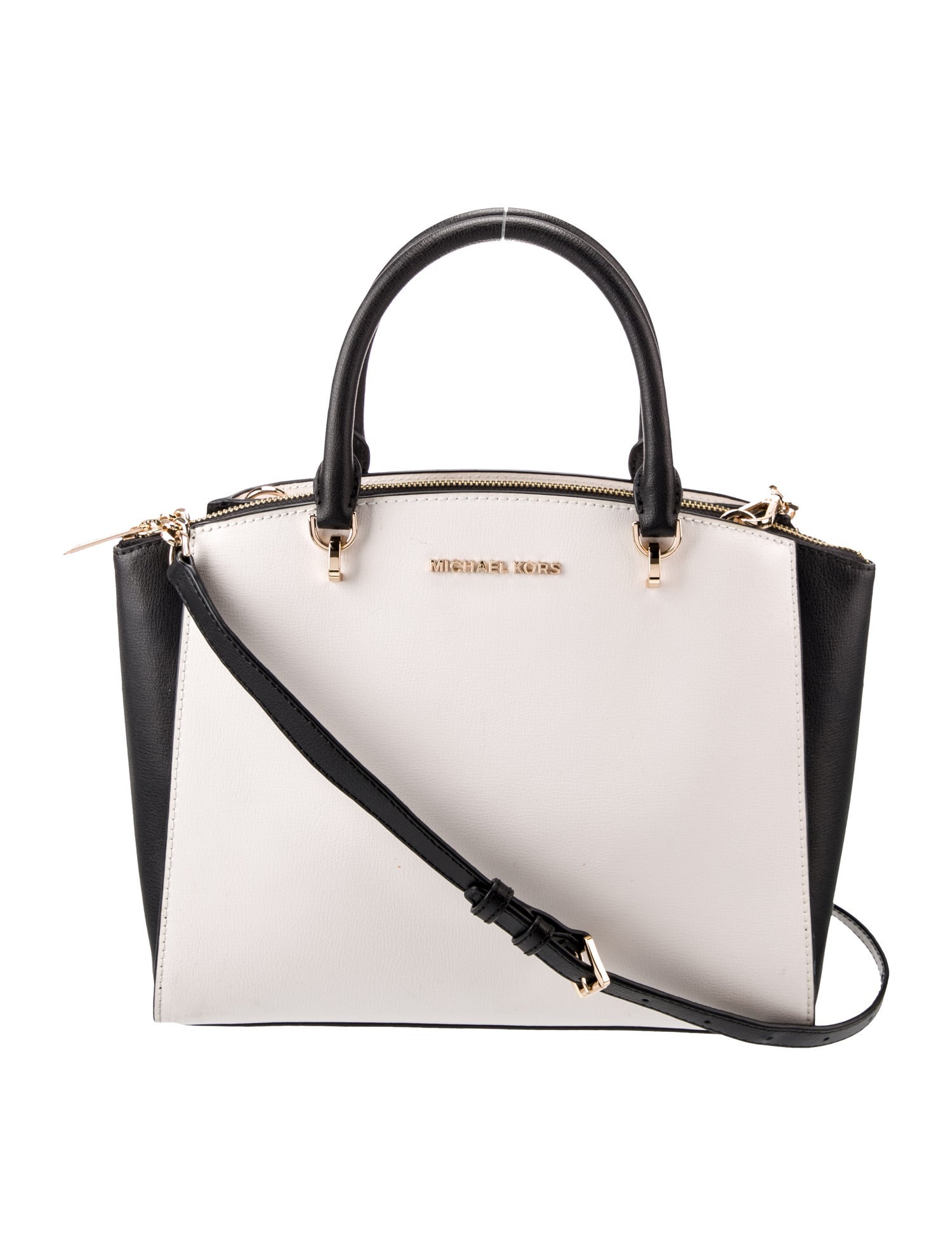 Michael Kors Saffiano Leather Top Handle Bag