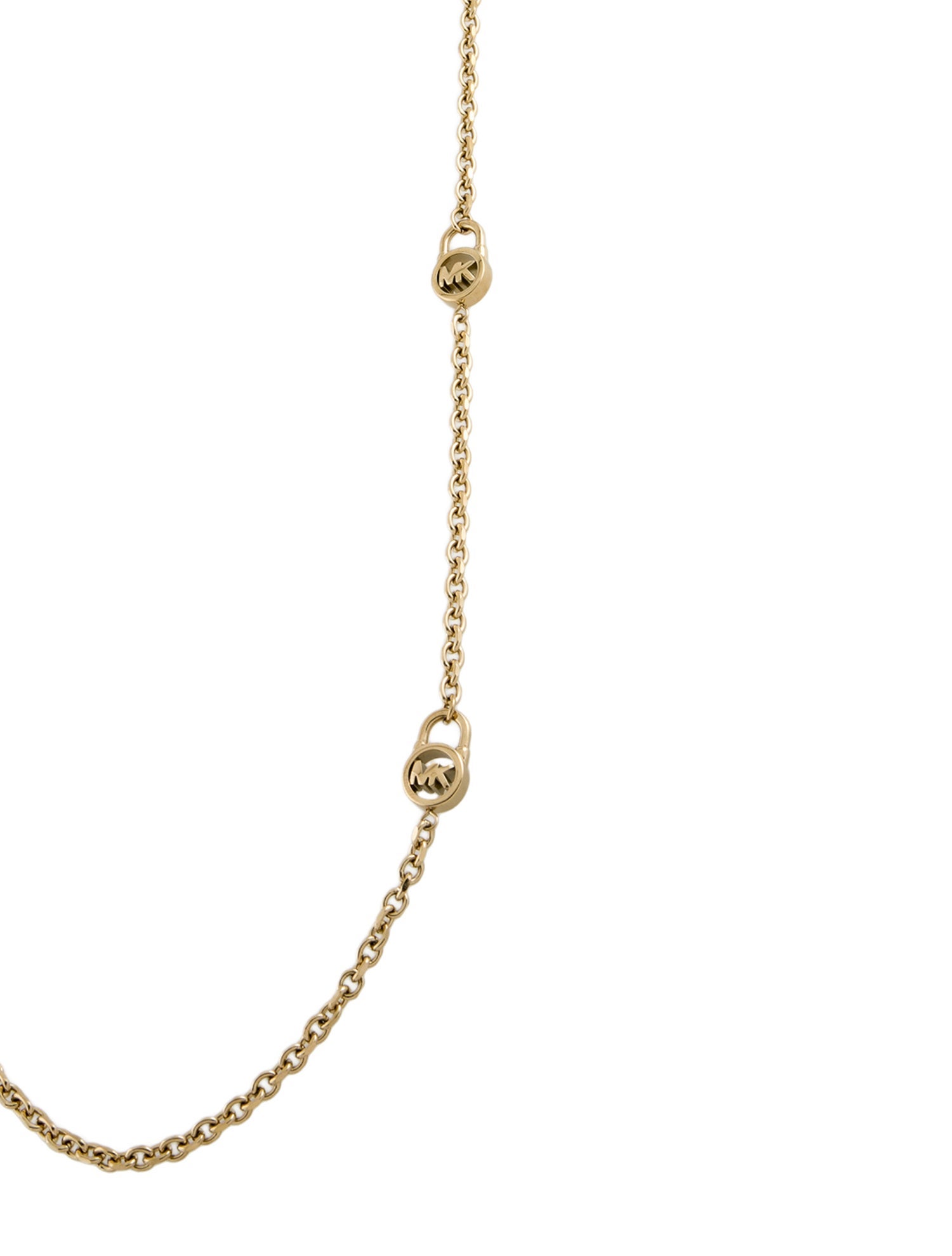 Michael Kors Padlock Station Necklace