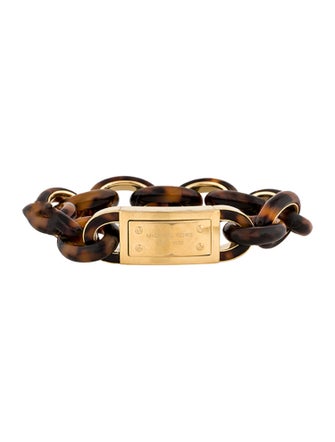 Michael Kors Resin Tortoise Link Bracelet