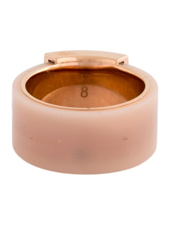 Michael Kors Crystal & Resin Lock Ring