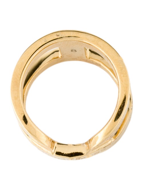 Michael Kors Crystal Double Stack Ring