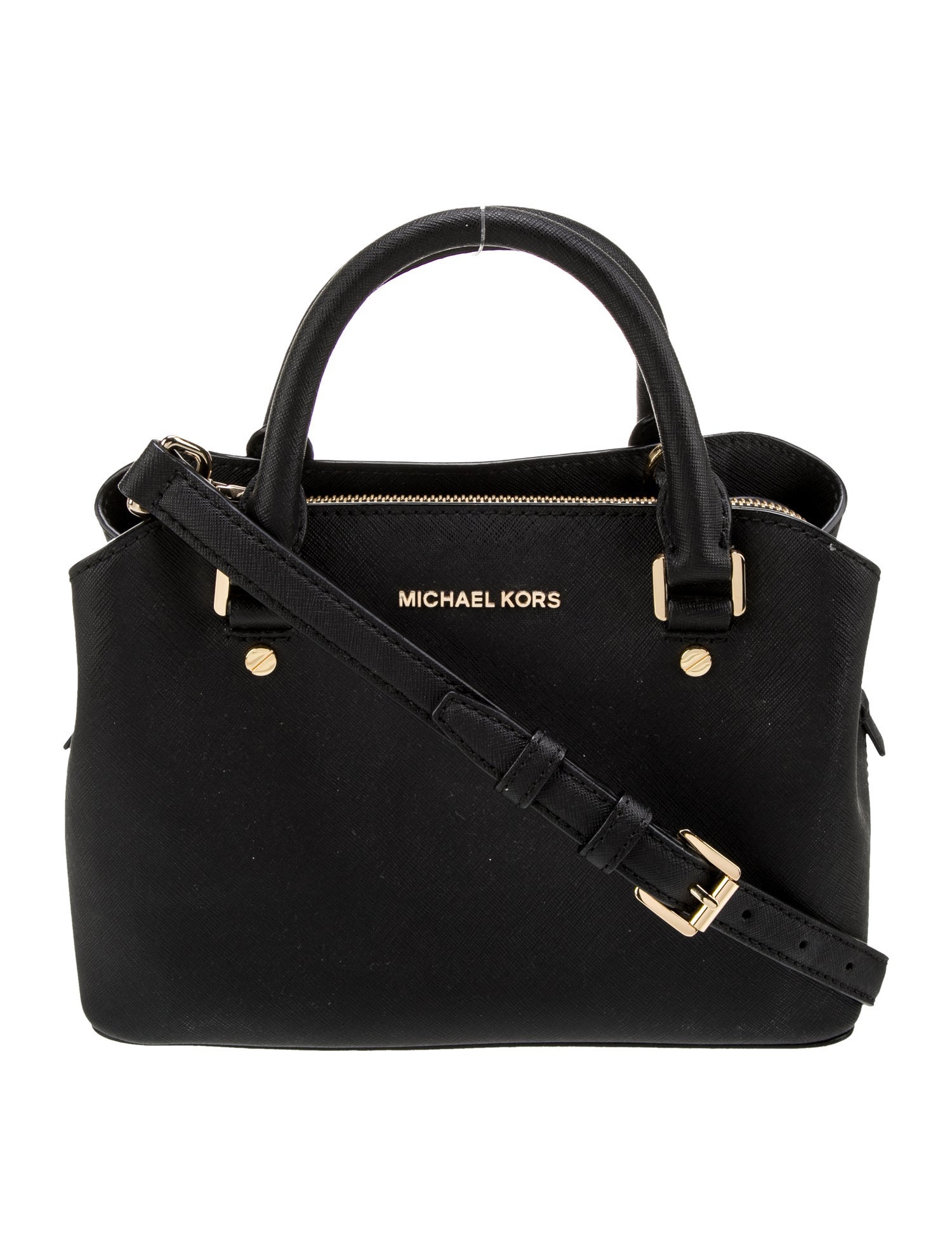 Michael Michael Kors Saffiano Leather Top Handle Bag