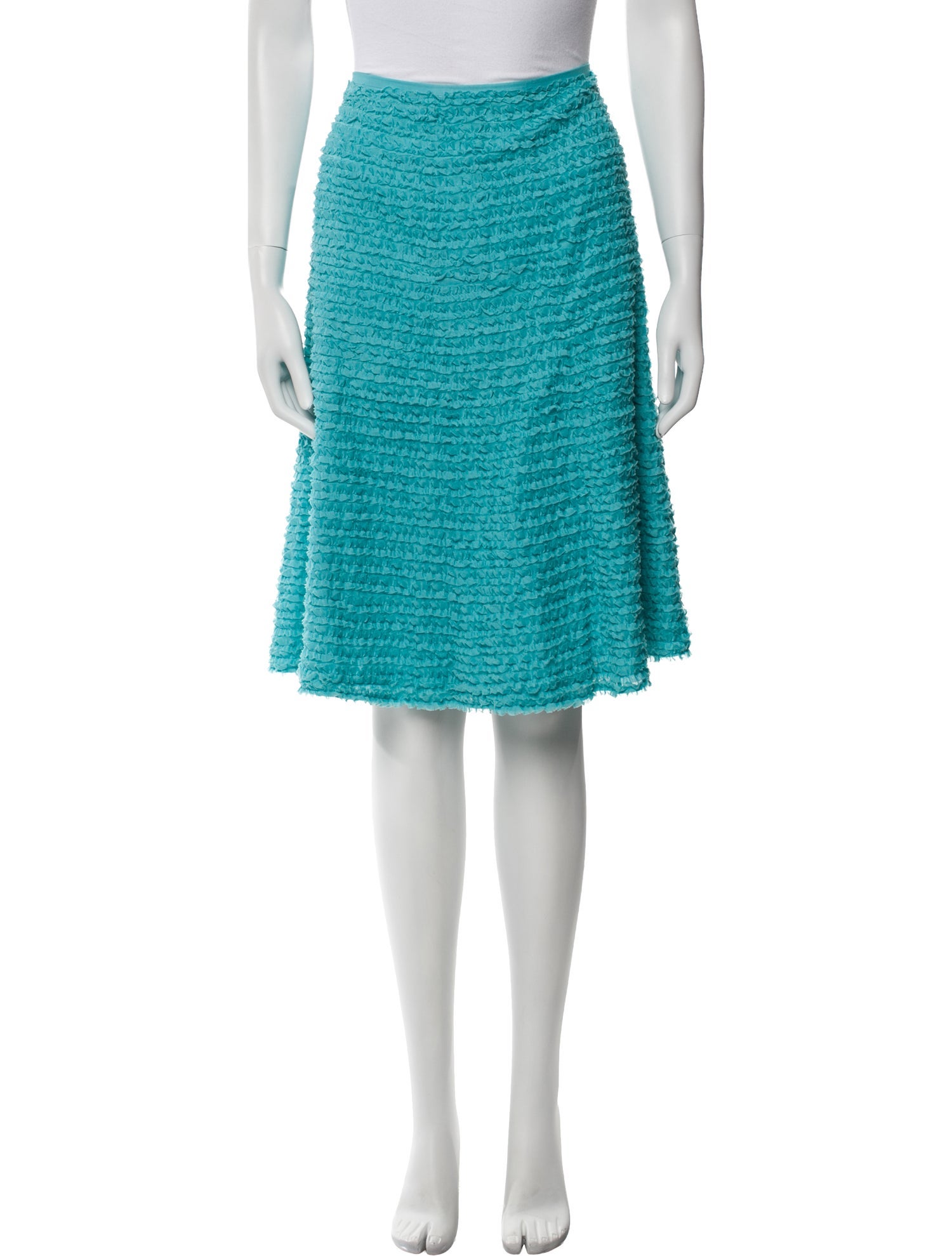 Michael Kors Tweed Pattern Knee-Length Skirt