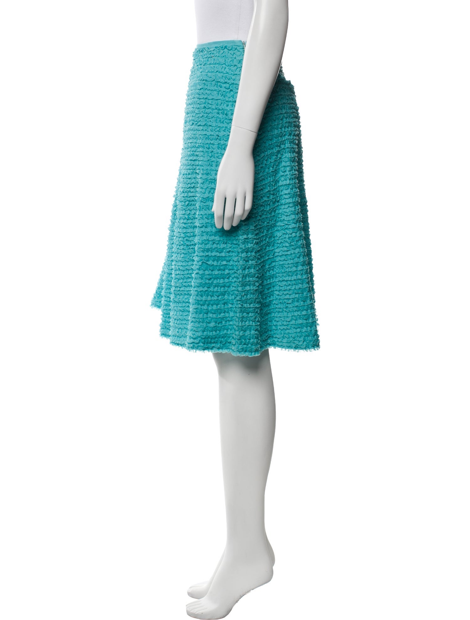 Michael Kors Tweed Pattern Knee-Length Skirt