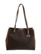 Michael Kors Monogram Top Handle Bag