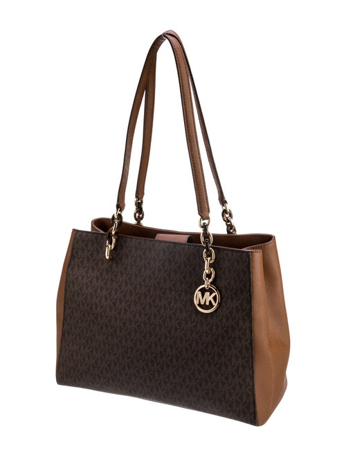 Michael Kors Monogram Top Handle Bag