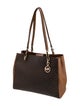Michael Kors Monogram Top Handle Bag