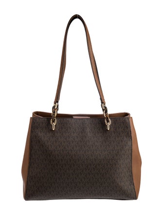 Michael Kors Monogram Top Handle Bag