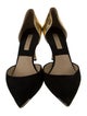 Michael Kors Suede D'Orsay Pumps