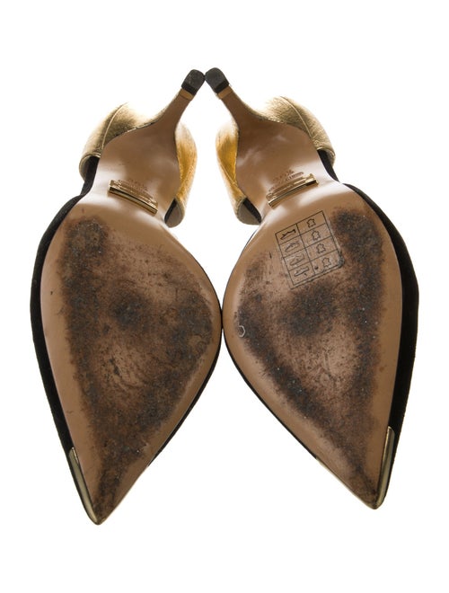 Michael Kors Suede D'Orsay Pumps