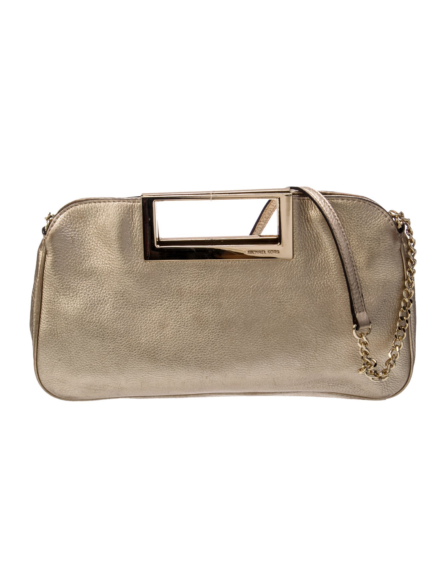 Michael Michael Kors Leather Top Handle Bag