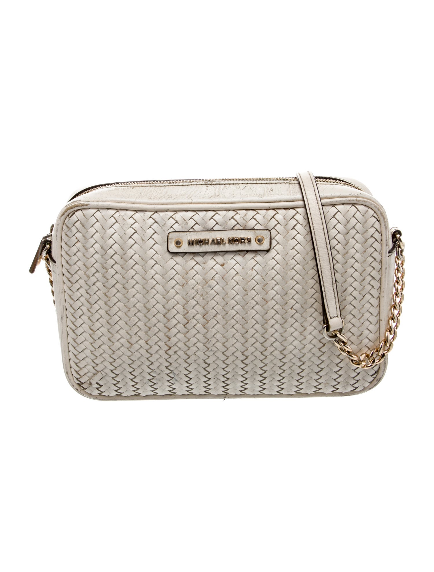 Michael Kors Leather Crossbody Bag