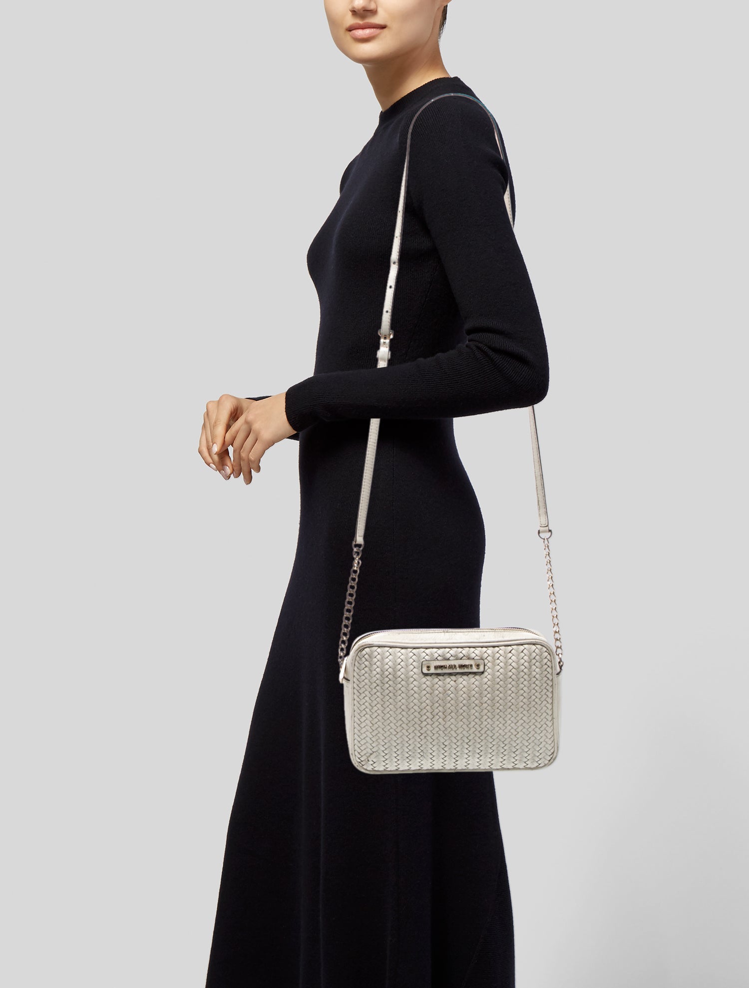 Michael Kors Leather Crossbody Bag