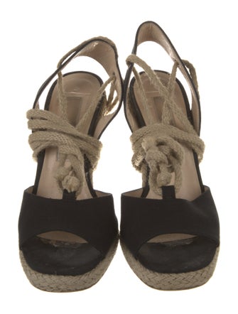 Michael Kors Canvas Slingback Pumps