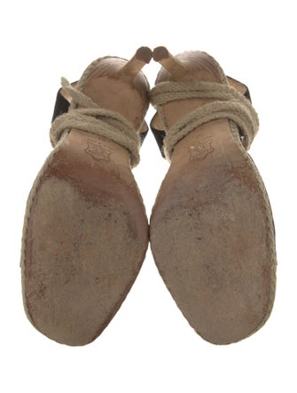 Michael Kors Canvas Slingback Pumps