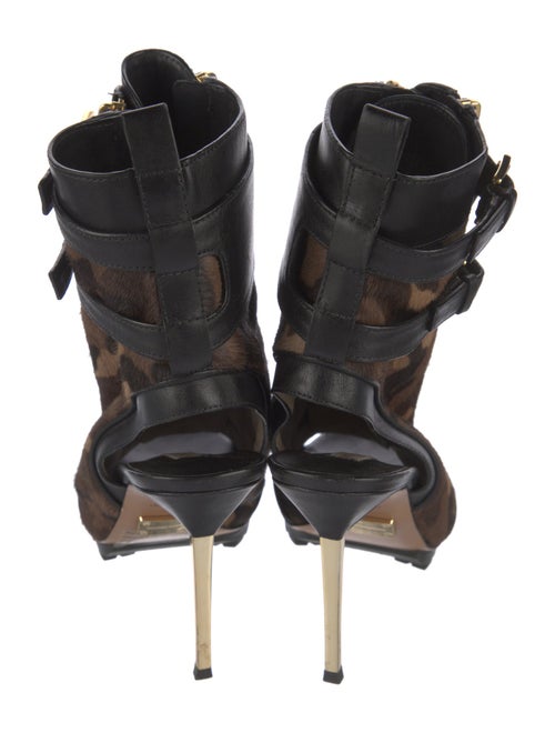 Michael Kors Leather Camouflage Print Slingback Pumps