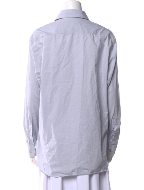 Michael Kors Long Sleeve Button-Up Top