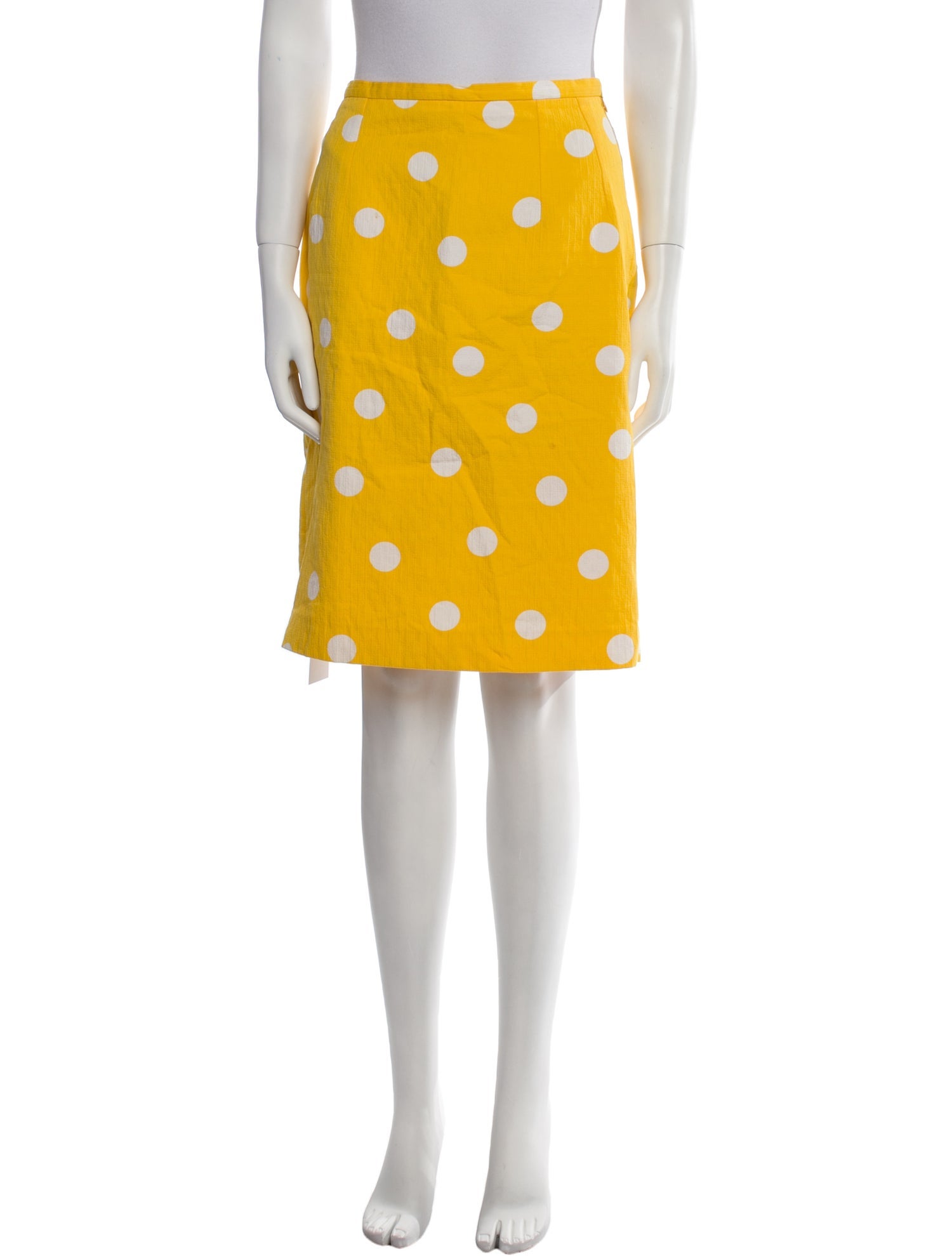 Michael Kors Polka Dot Print Knee-Length Skirt