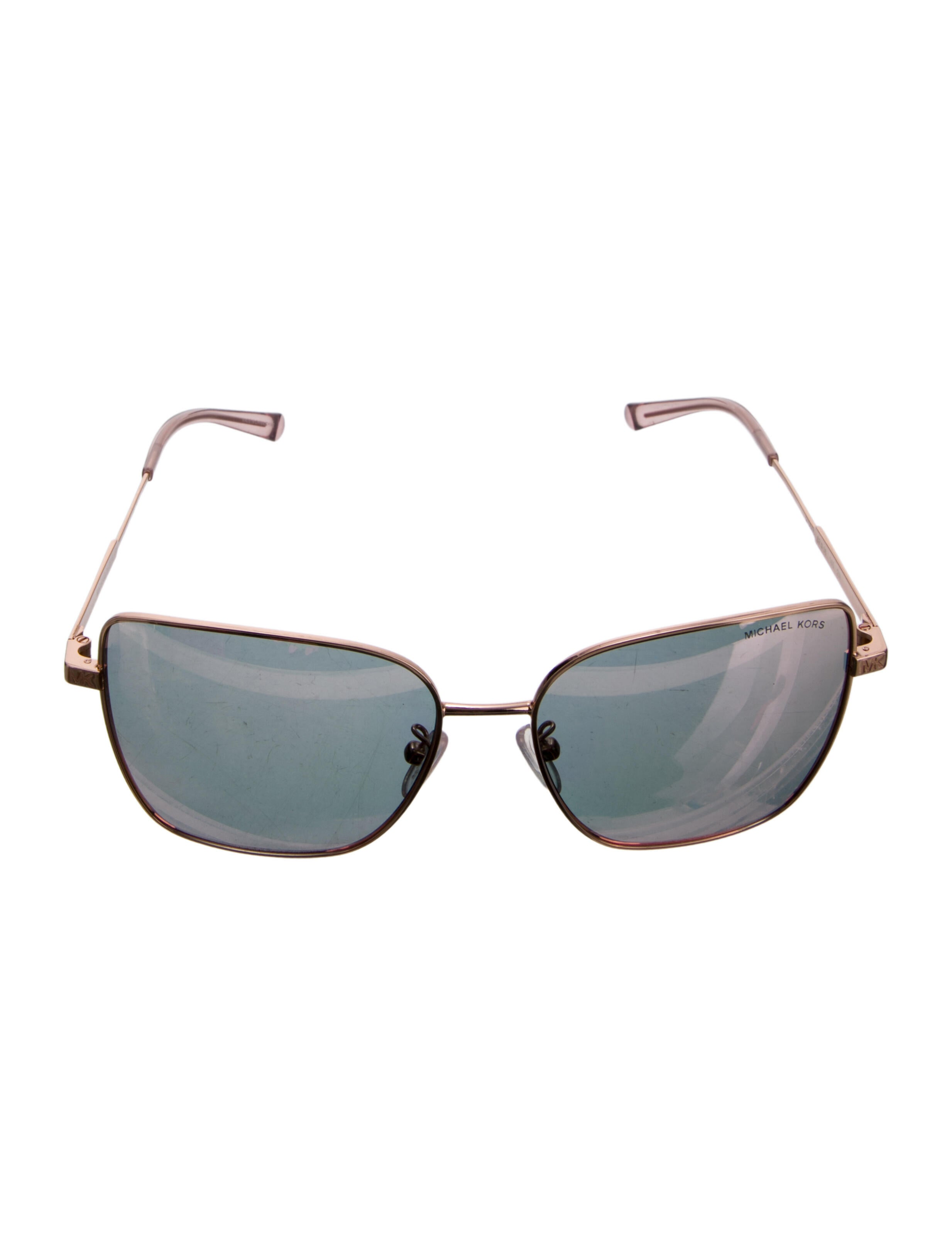 Michael Kors Square Mirrored Sunglasses