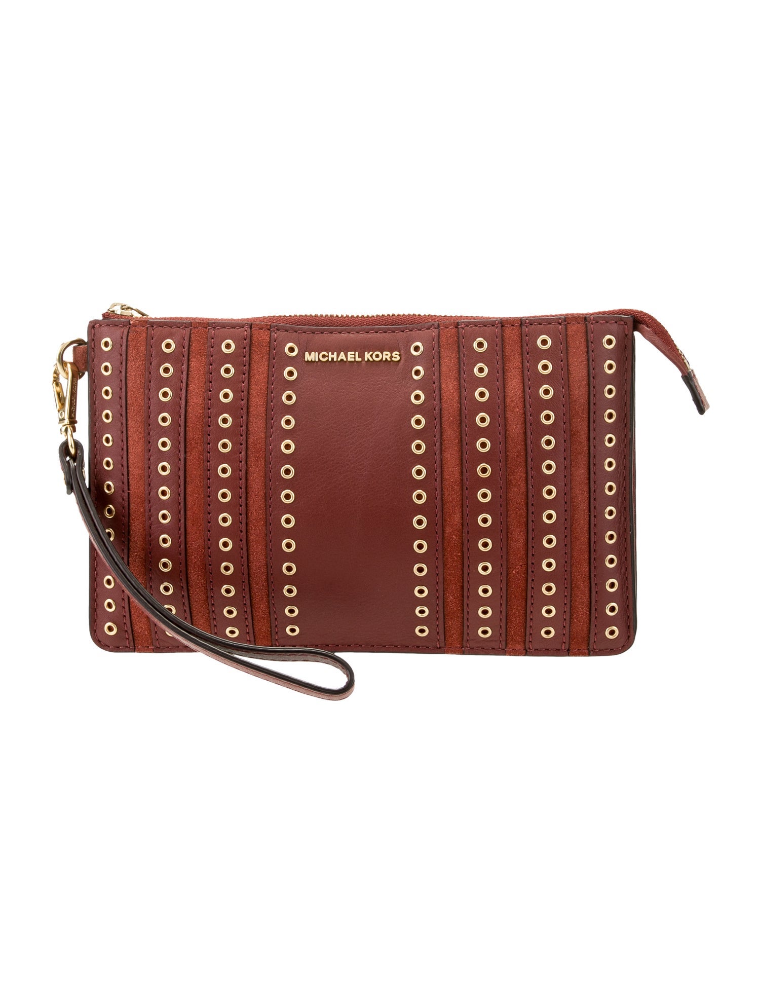 Michael Kors Suede Clutch