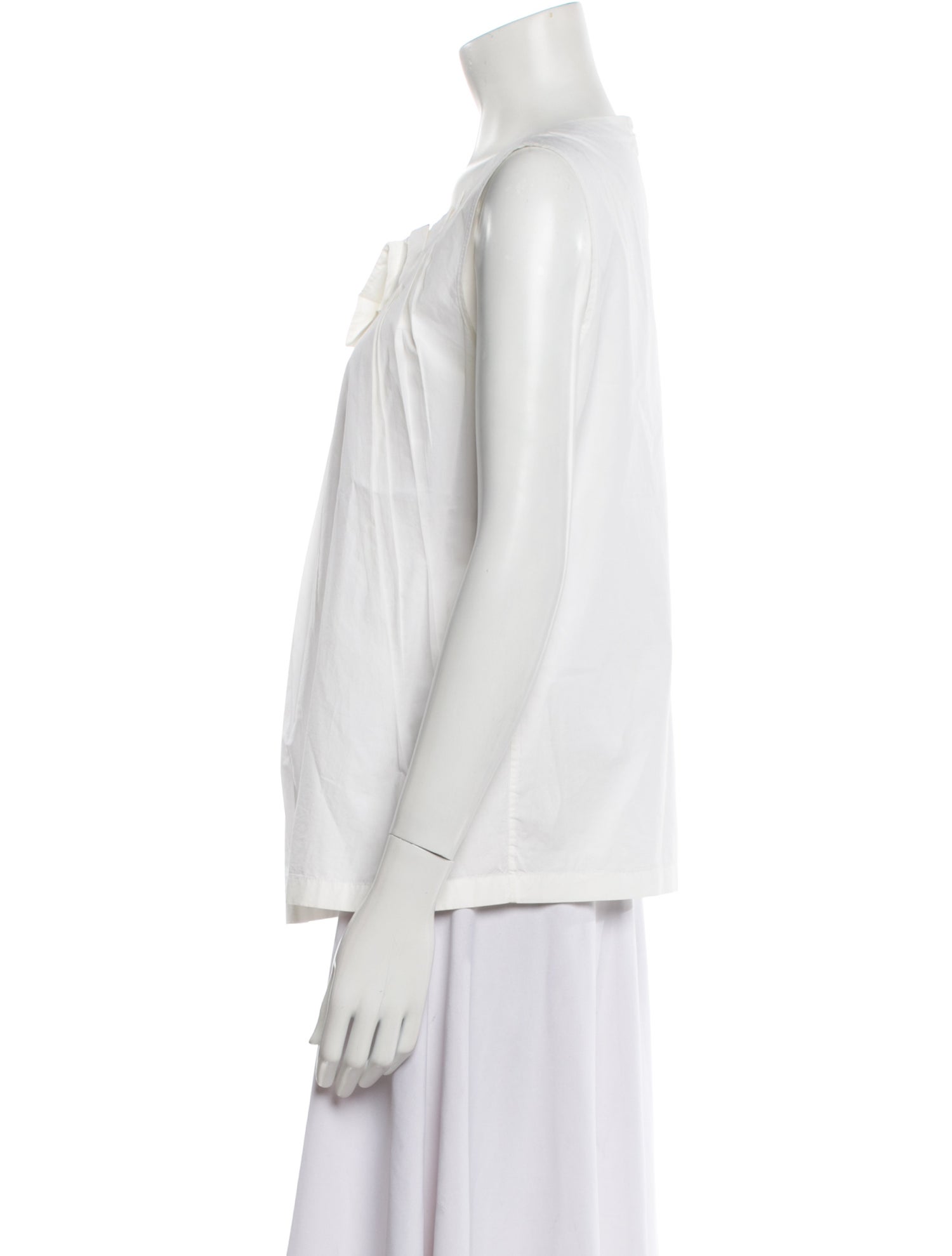 Michael Kors V-Neck Sleeveless Blouse