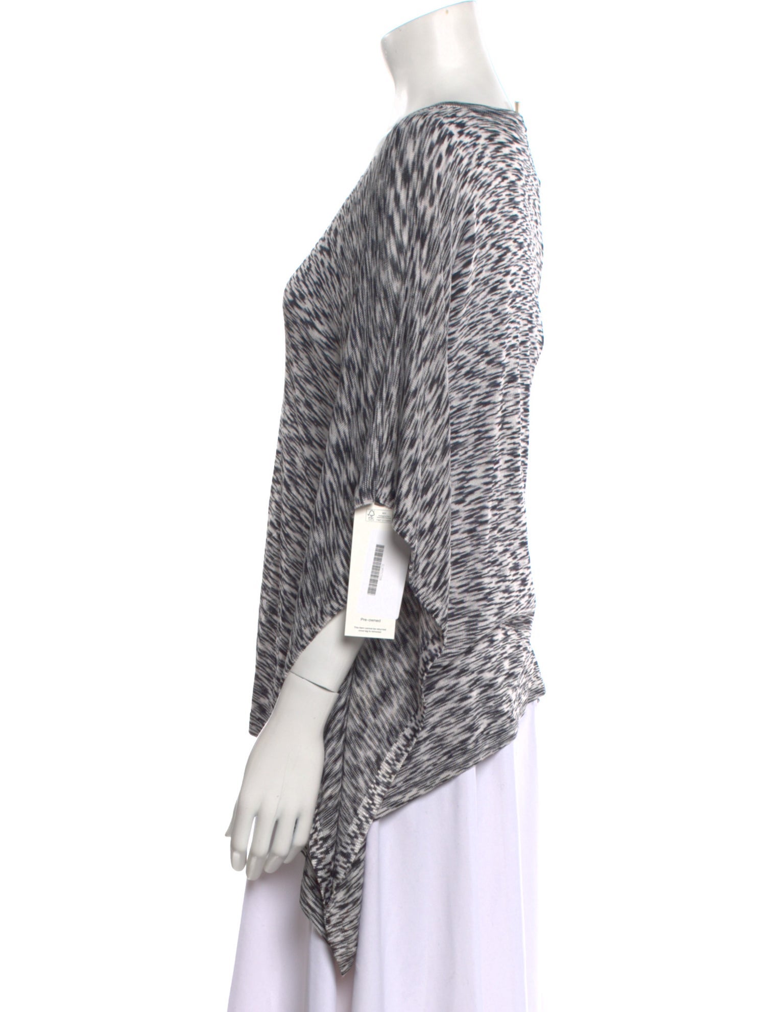 Michael Kors Printed V-Neck Sweater